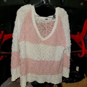 Free People v neck sweater